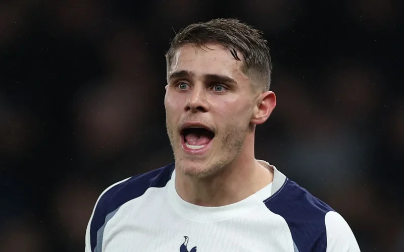 ميكي فان دي فين يرد على اتهامات لامبالاة لاعبي توتنهام بخطر الهبوط